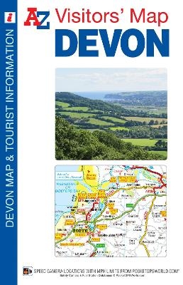 Devon Visitors Map -  Geographers' A-Z Map Company