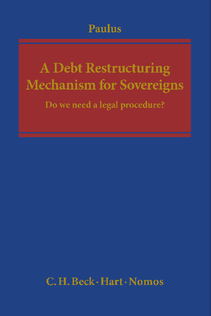 A Debt Restructuring Mechanism for Sovereigns - 