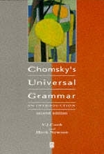 Chomsky's Universal Grammar - Vivian J. Cook, Mark Newson