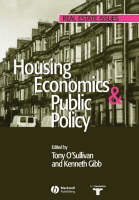 Housing Economics and Public Policy - 