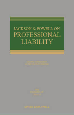 Jackson and Powell on Professional Liability