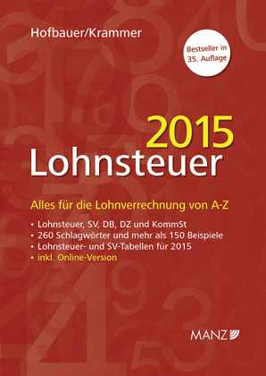 Lohnsteuer 2015 - Josef Hofbauer, Michael Krammer