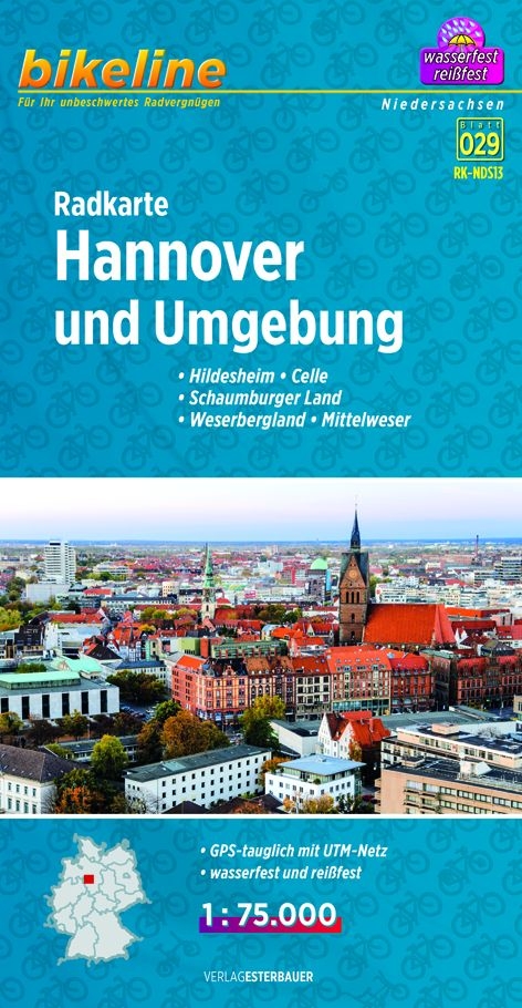 Radkarte Hannover und Umgebung (RK-NDS13) - 