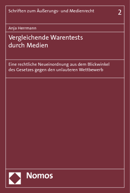 Vergleichende Warentests durch Medien - Anja Herrmann