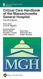 Critical Care Handbook of the Massachusetts General Hospital - 