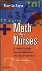 Math for Nurses - Mary Jo Boyer