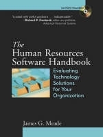 The Human Resources Software Handbook - James G. Meade