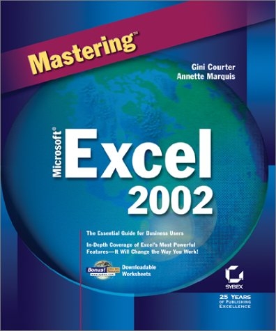 Mastering Microsoft Excel X - Gini Courter