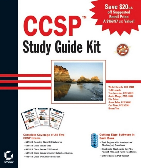 CCSP Study Guide Kit - Ward Edwards, Todd Lammle, Eric Quinn, Justin Menga, Tom Lancaster