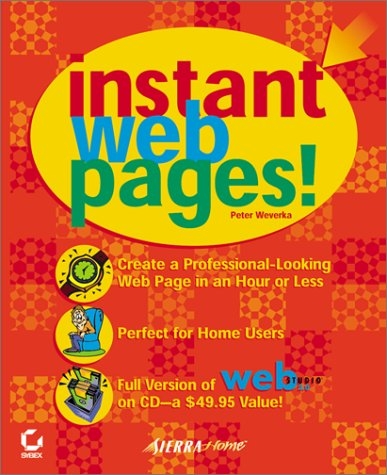 Instant Web Pages! - Peter Weverka