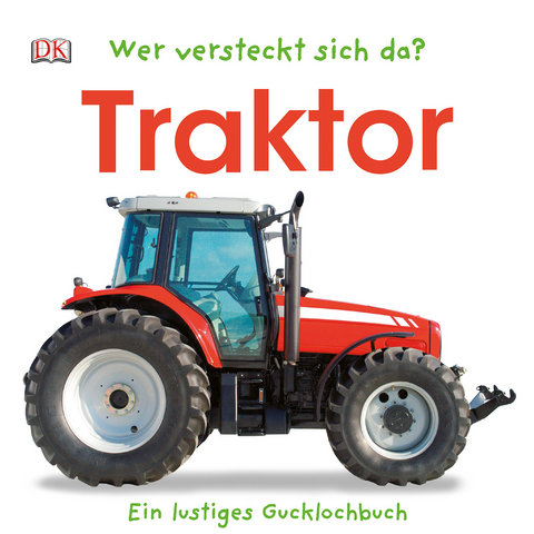 Wer versteckt sich da? Traktor