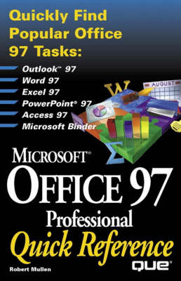 Microsoft Office 97 Professional Quick Reference - Sue Plumley