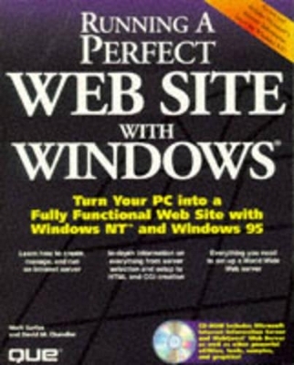 Run a Perfect Web Site with Windows NT -  Que Development Group