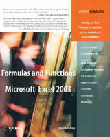 Formulas and Functions with Microsoft Excel 2003 - Paul McFedries