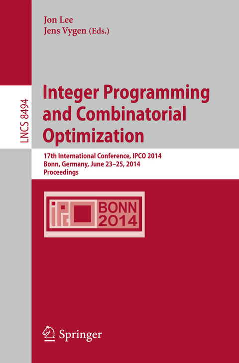 Integer Programming and Combinatorial Optimization - 