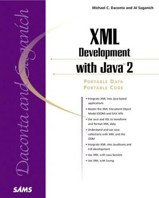 XML Development with Java 2 - Michael Daconta, Albert J. Saganich