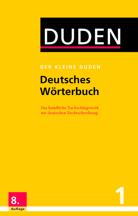 Der kleine Duden - Deutsches Wörterbuch - 