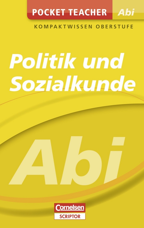 Pocket Teacher Abi Politik/Sozialkunde - Johannes Greving