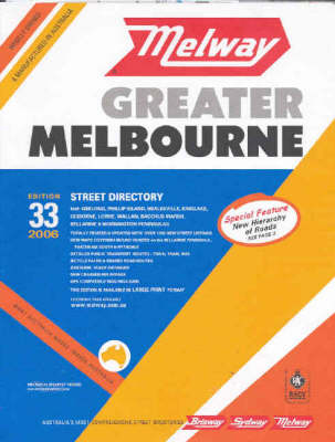 Melway Greater Melbourne Street Directory