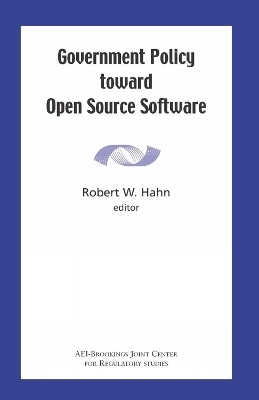 Government Policy toward Open Source Software - 