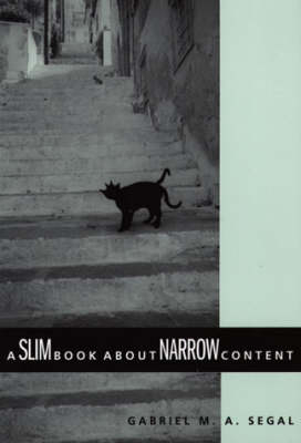 Slim Book about Narrow Content -  Gabriel M. A. Segal