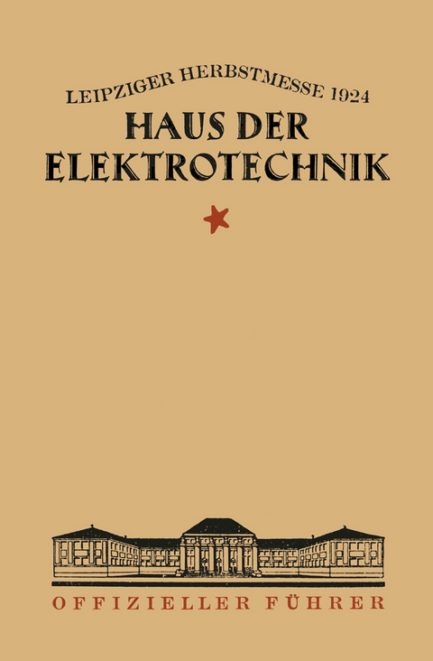 Haus der Elektrotechnik -  Verlagsbuchhandlung Julius Springer