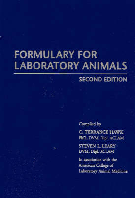 Formulary for Laboratory Animals - 