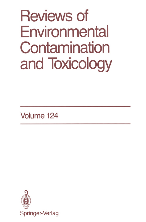 Reviews of Environmental Contamination and Toxicology - George W. Ware