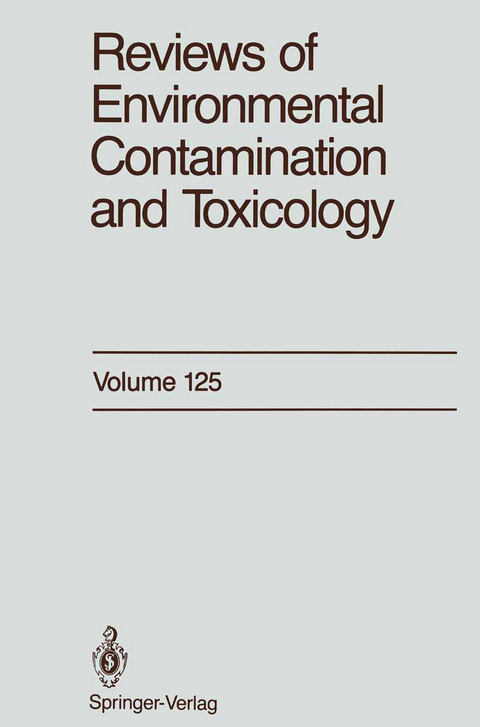 Reviews of Environmental Contamination and Toxicology - George W. Ware