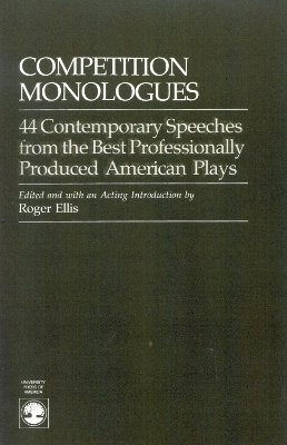 Competition Monologues - Roger Ellis