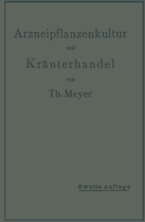 Arzneipflanzenkultur und Kräuterhandel - Th Meyer