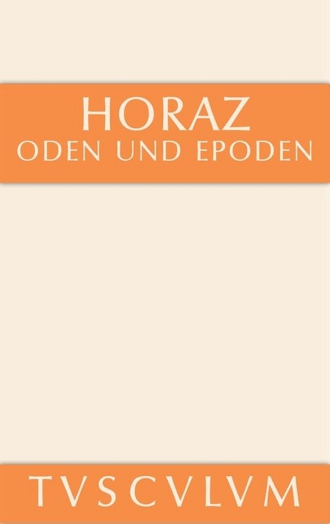 Oden und Epoden - Quintus Horatius Flaccus