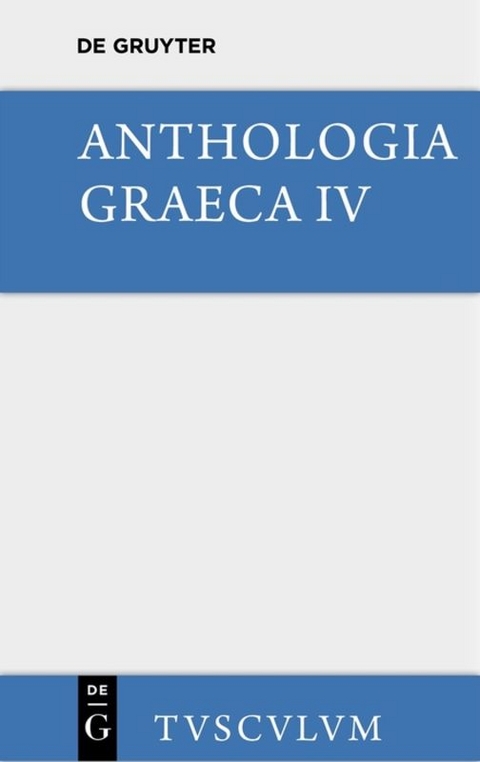 Anthologia Graeca / Buch XII - XVI - 