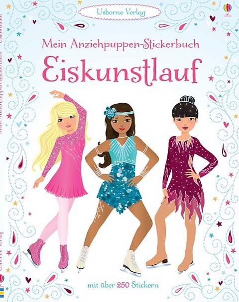 Mein Anziehpuppen-Stickerbuch: Eiskunstlauf - Fiona Watt