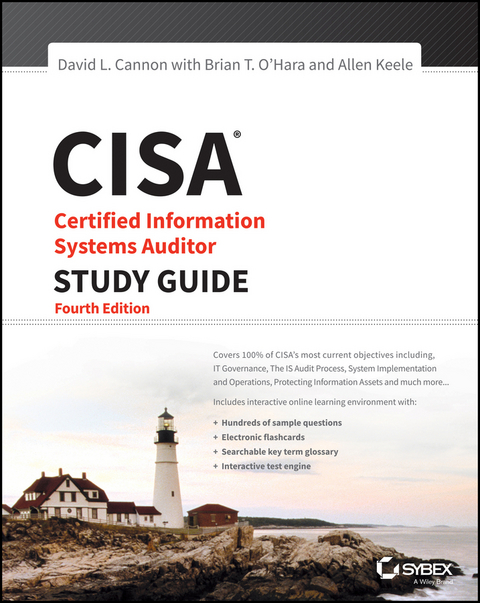 CISA Certified Information Systems Auditor Study Guide - David L. Cannon, Brian T. O'Hara, Allen Keele