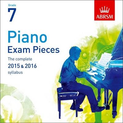 Piano Exam Pieces 2015 & 2016, Grade 7, CD - 