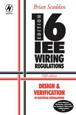 Design and Verification of Electrical Installations - Brian Scaddan