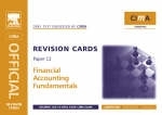 CIMA Revision Cards: Financial Accounting Fundamentals - J. Holland