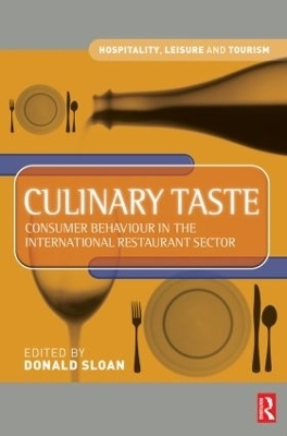 Culinary Taste - Donald Sloan, Prue Leith