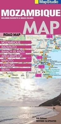 Mozambique road map -  Map Studio