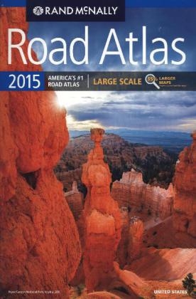 2015 Large Scale Road Atlas USA - Rand McNally