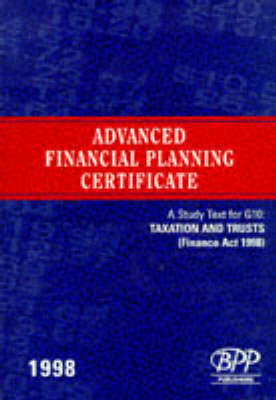 Advanced Financial Planning Certificate -  BPP