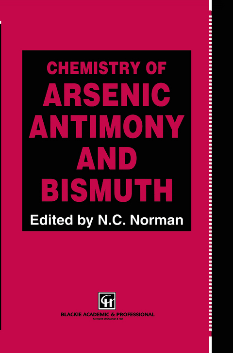 Chemistry of Arsenic, Antimony and Bismuth - 