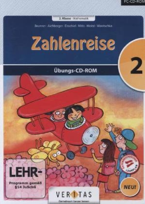 Zahlenreise, 2. Klasse / Mathematik, 1 Übungs-CD-ROM (Neubearbeitung) - 