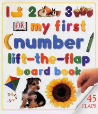 My First Number Lift the Flap Board Book -  Dk