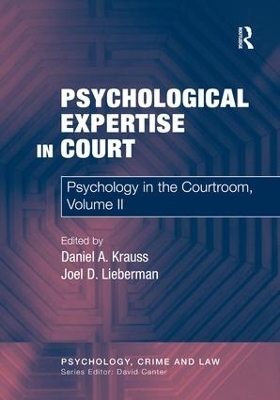 Psychological Expertise in Court - Daniel A. Krauss