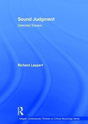 Sound Judgment - Richard Leppert