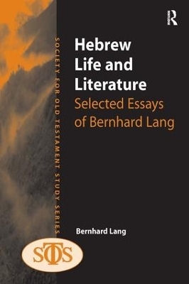 Hebrew Life and Literature - Bernhard Lang