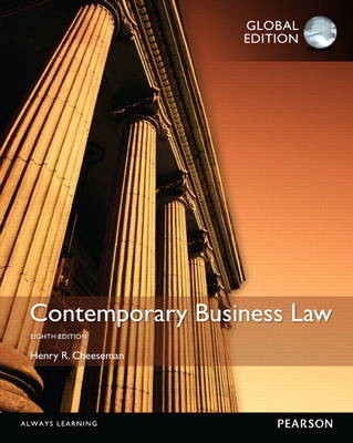 Contemporary Business Law, Global Edition -  Henry R. Cheeseman