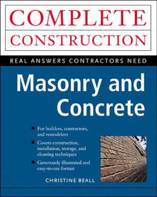 Masonry and Concrete - Christine Beall